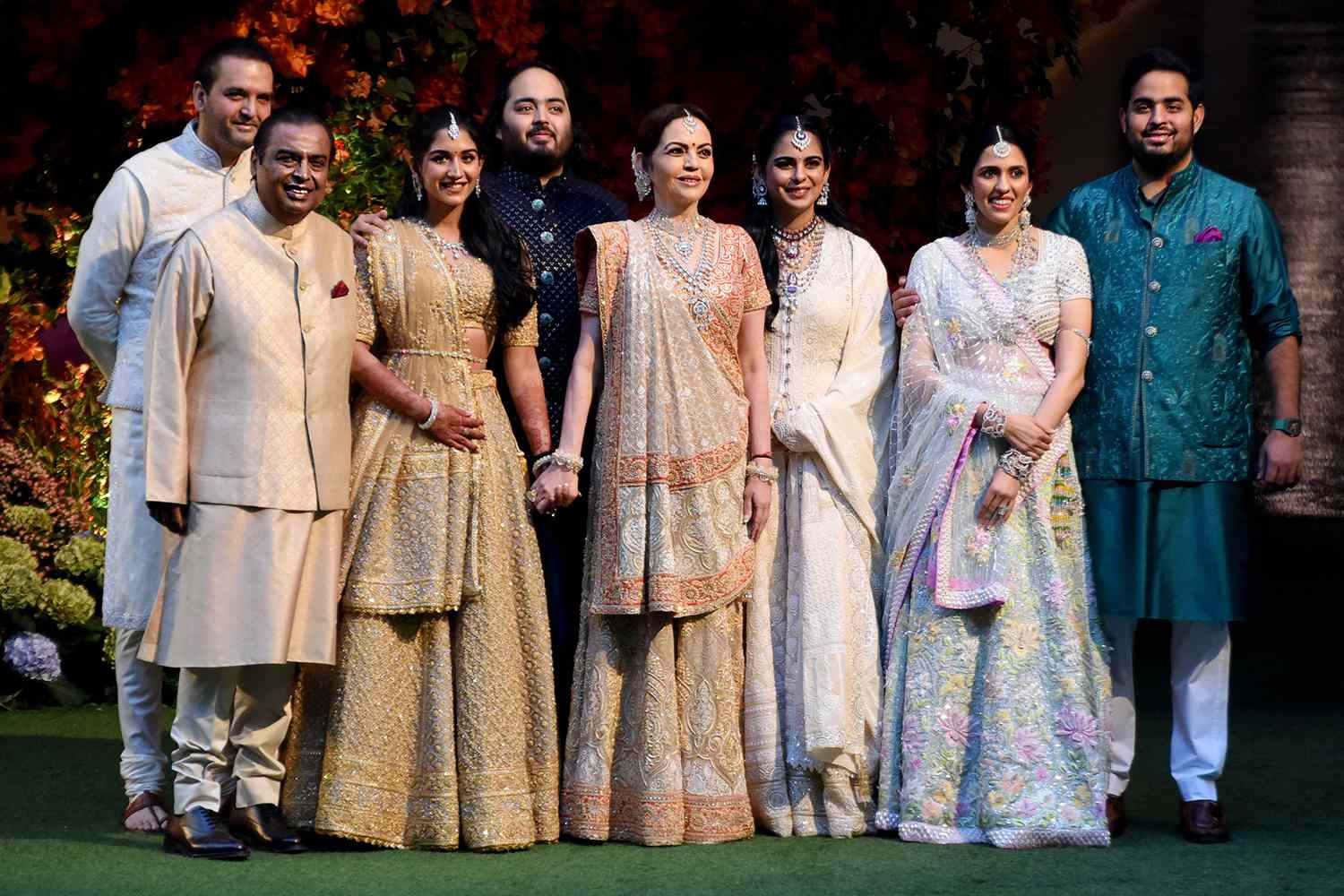 Mukesh Ambani family