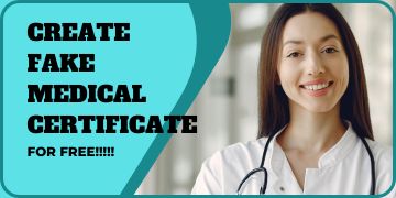 fake medical certificate
